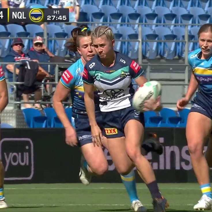 The first try of NRLW 2023 was a doozy