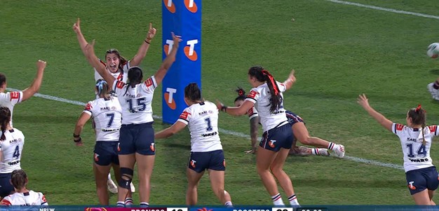 Jess Sergis does her best Sam Kerr for Try July