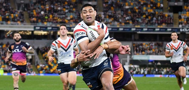 Tupou becomes the Roosters greatest try scorer