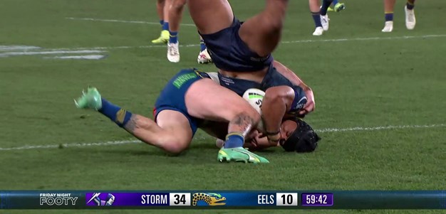 Marion Seve with a Spectacular Try vs Parramatta Eels
