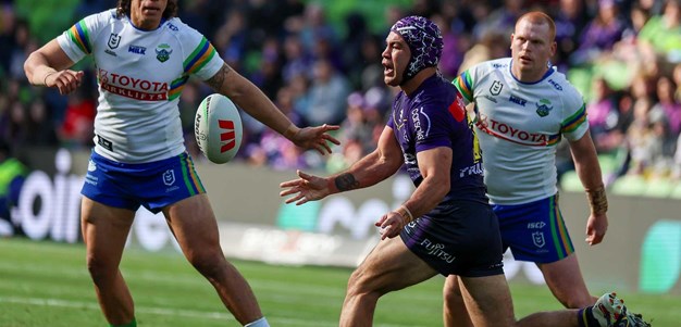 All try assists from Melbourne Storm vs Canberra Raiders