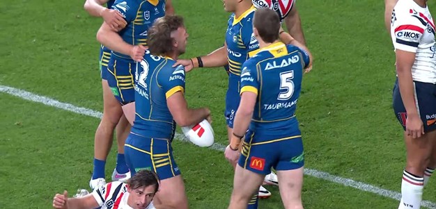 Bryce Cartwright with an early four-pointer