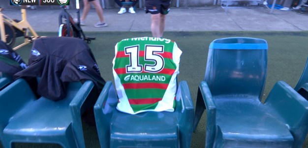 Knights and Rabbitohs pay their respects to Kyle Turner