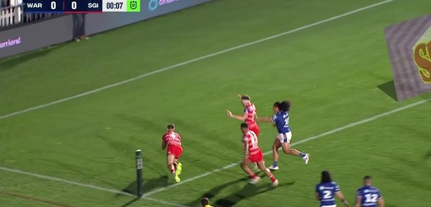 The quickest ever try denied