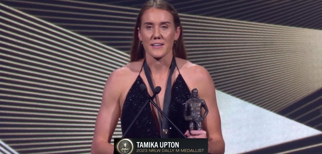 Upton wins NRLW Player of the Year in a cliffhanger