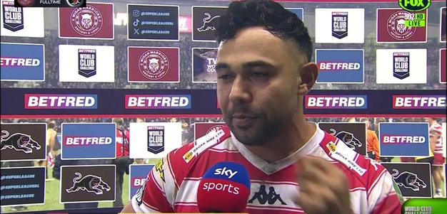 Man of the match Bevan French on Wigan's victory