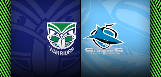 Warriors v Sharks – Round 1, 2024