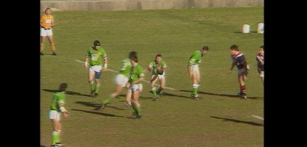 Roosters v Raiders - Round 20, 1990