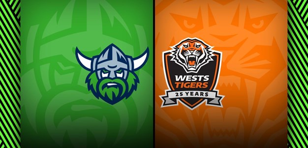 Canberra Raiders vs. Wests Tigers - Match Highlights