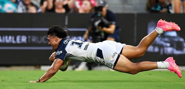 All tries from Cowboys v Knights
