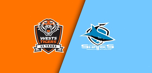Full Match Replay: Wests Tigers vs. Sharks - Round 3, 2024