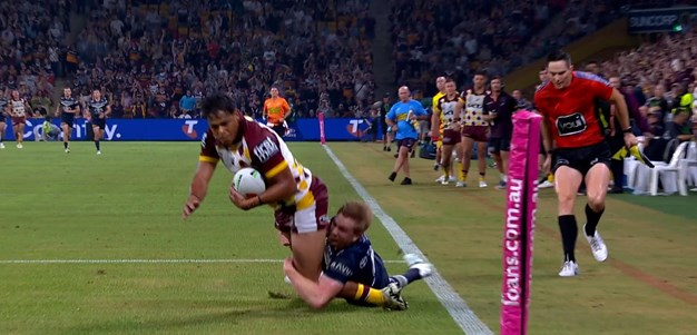 Tom Dearden's try saver in all its glory