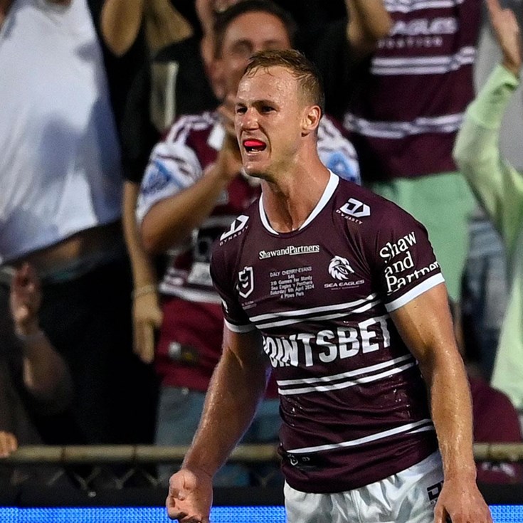 Daly Cherry-Evans celebrates the night in style