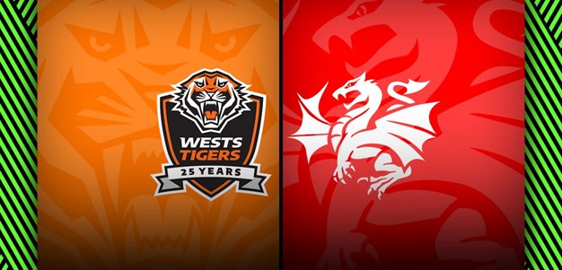 Wests Tigers vs. St. George Illawarra Dragons - Match Highlights