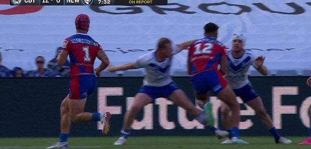 Hutchison on report for tripping