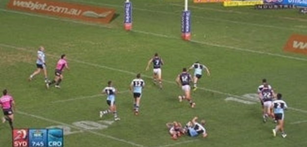 Rd 17: TRY Mitchell Pearce (8th min)