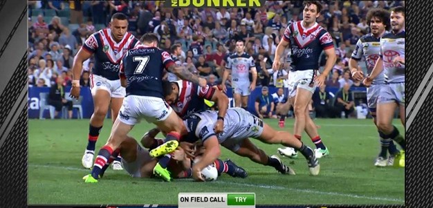 FW 3: Roosters v Cowboys - Try 80th minute - Scott Bolton
