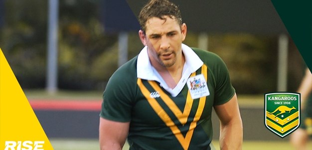 Slater relishing the green and gold