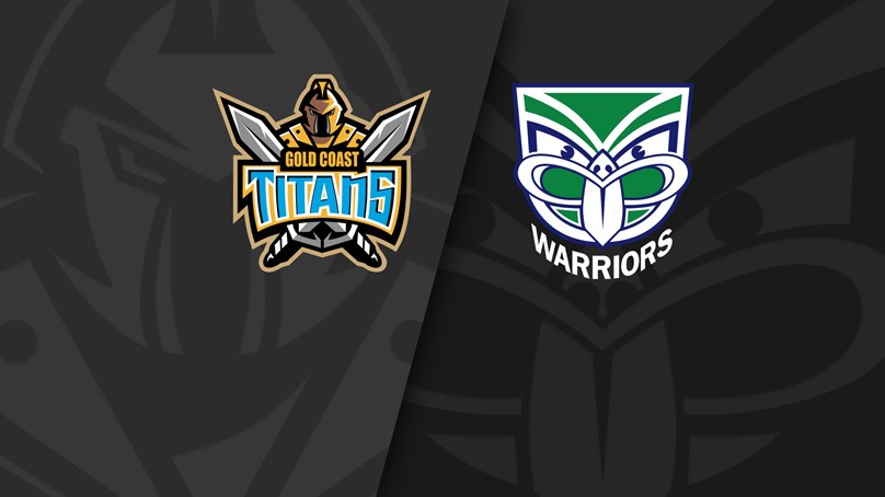 NRL Trials: Titans v Warriors