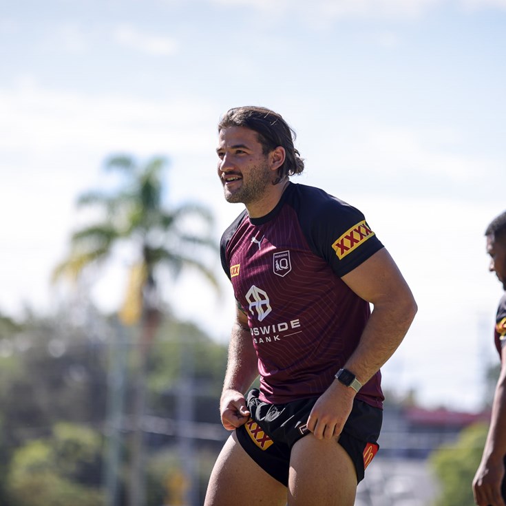 Carrigan and Taulagi report in from Maroons camp