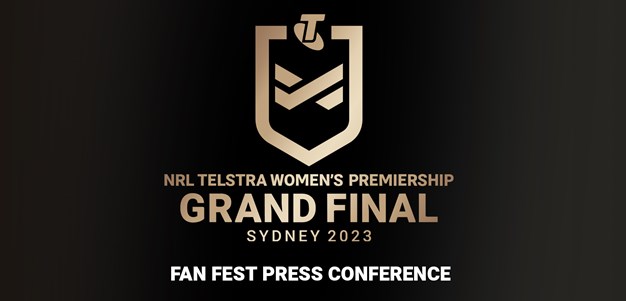 NRLW Fan Fest Press Conference: Knights v Titans - Grand Final, 2023