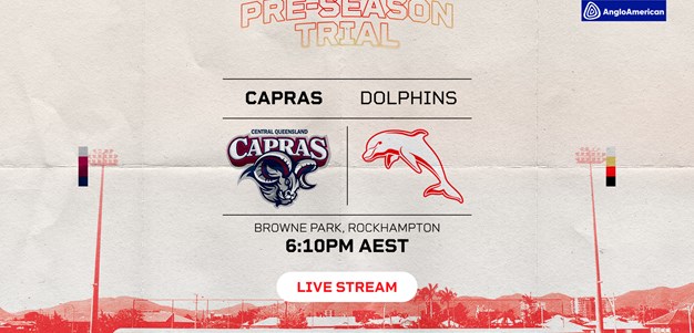 Dolphins v Capras trial match