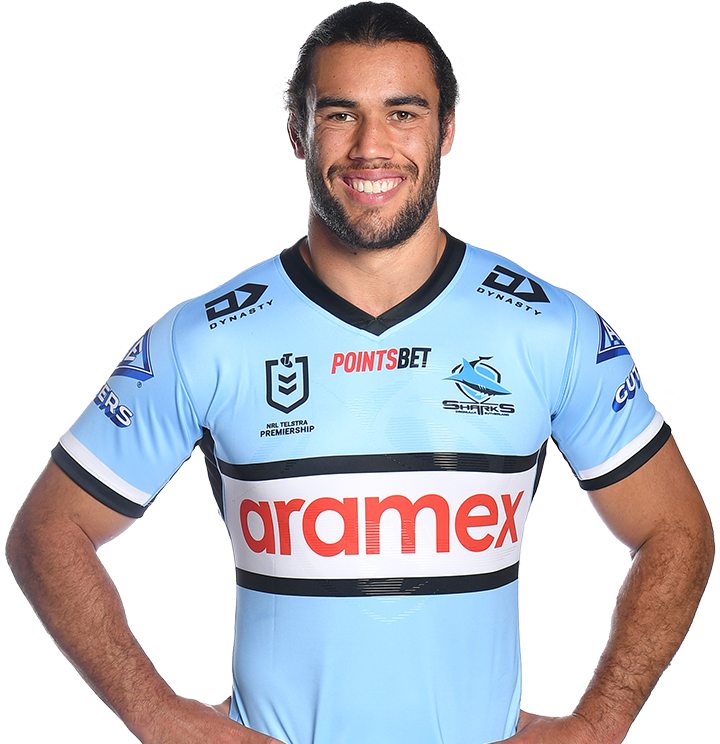 Official NRL profile of Toby Rudolf for Cronulla-Sutherland Sharks - NRL