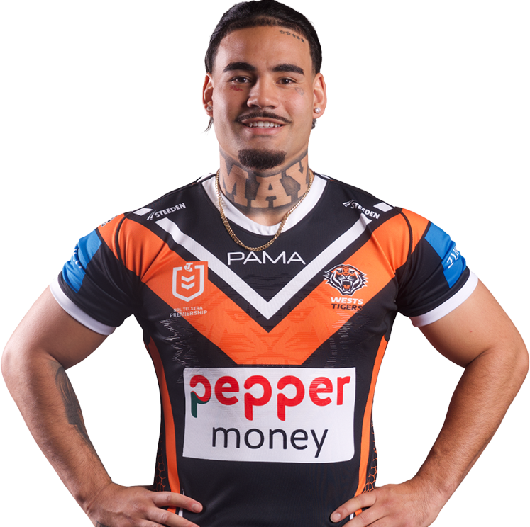 Official NRL profile of Taylan May for Wests Tigers | NRL.com