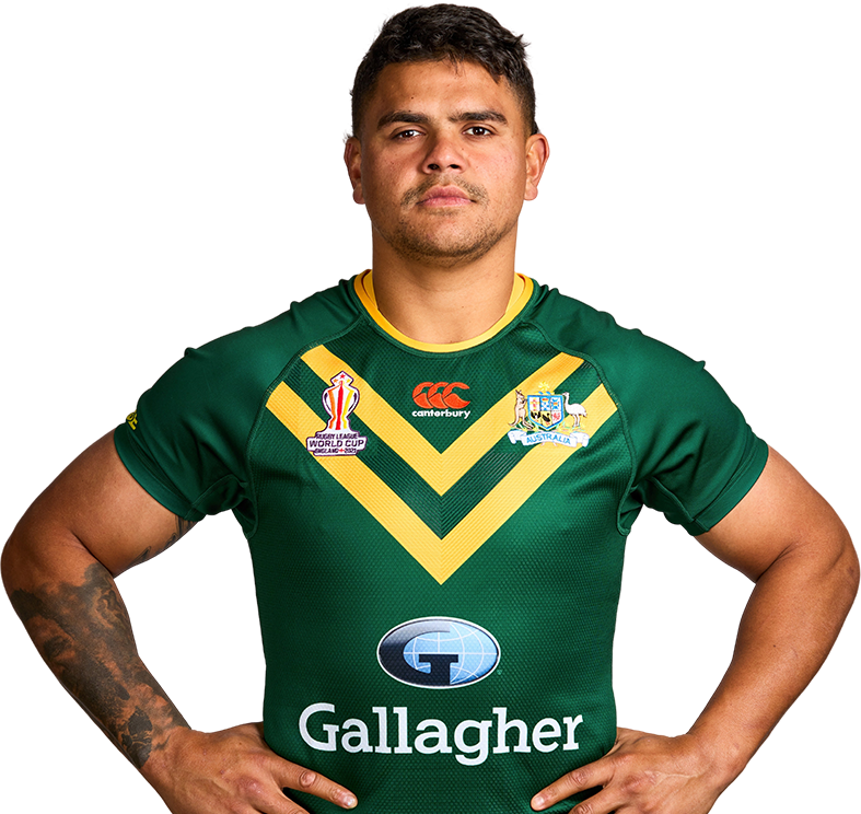 Official Rugby League World Cup profile of Latrell Mitchell for ...