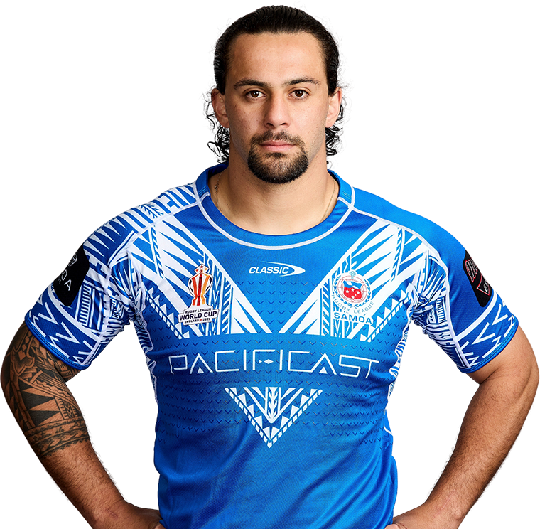 Official Rugby League World Cup profile of Josh Aloiai for Samoa | NRL.com
