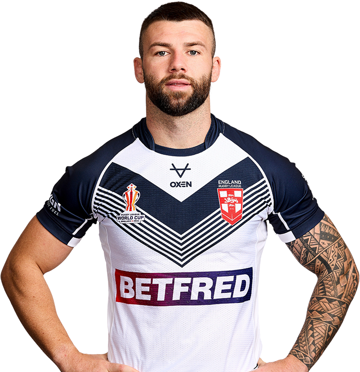 Official Rugby League World Cup profile of Andy Ackers for England ...
