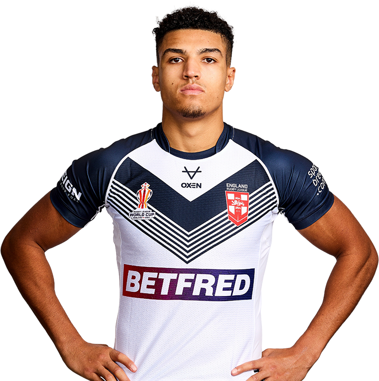 Official Rugby League World Cup profile of Kai Pearce-Paul for England ...