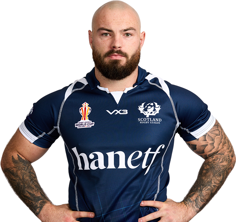 Official Rugby League World Cup profile of Sam Luckley for Scotland ...