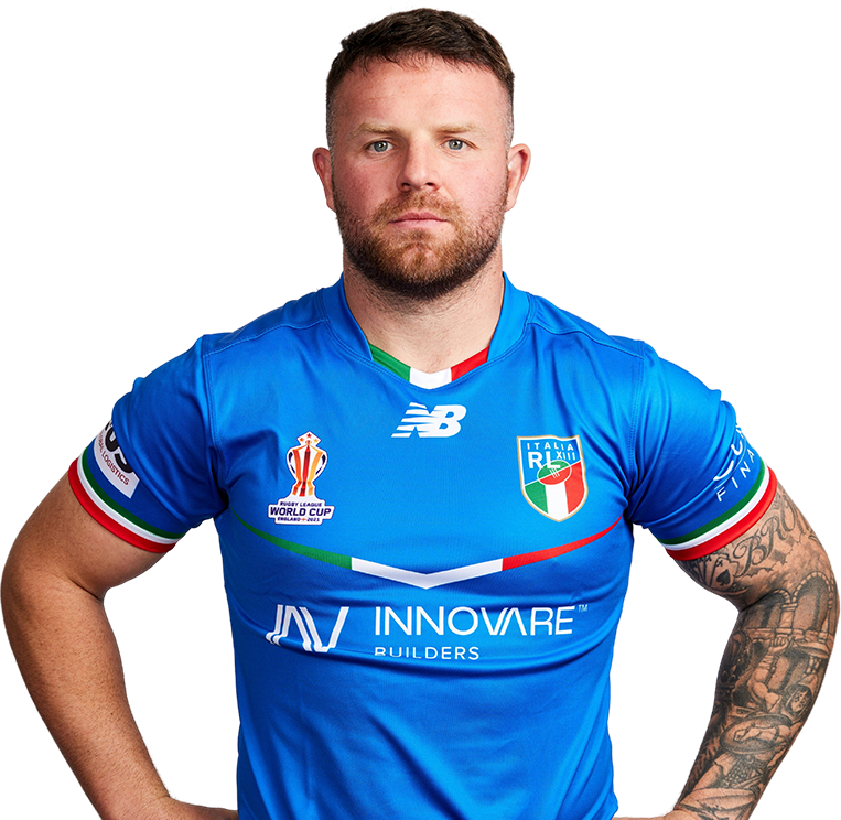 Official Rugby League World Cup profile of Nathan Brown for Italy | NRL.com