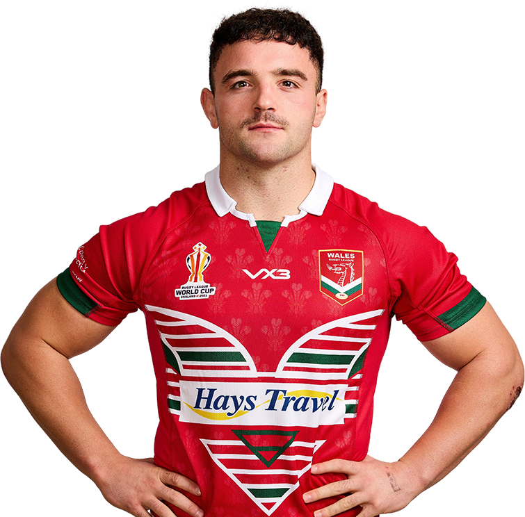 Official Rugby League World Cup profile of Connor Davies for Wales ...