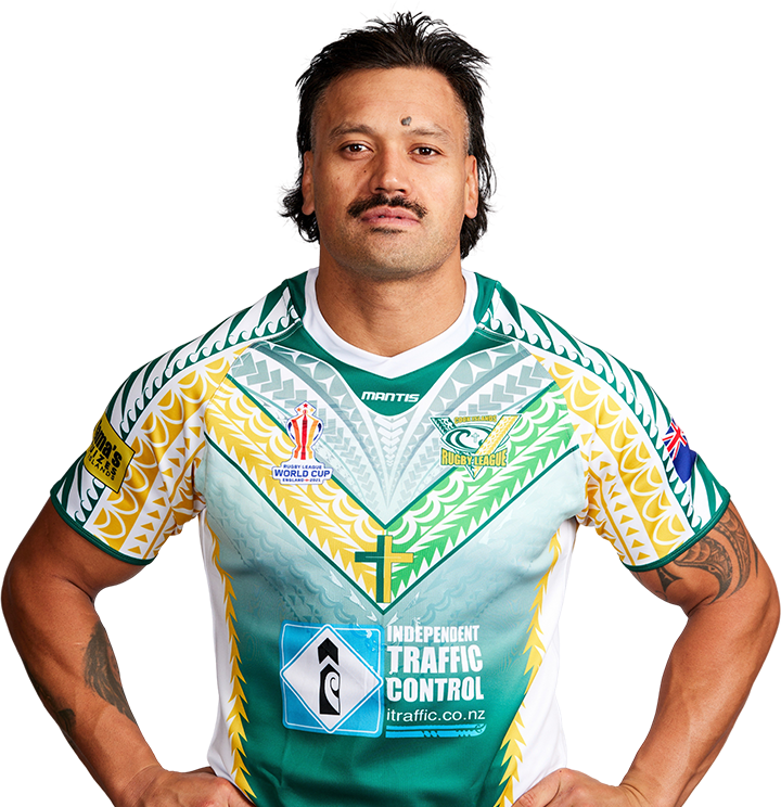 Official Rugby League World Cup profile of Zane Tetevano for Cook ...