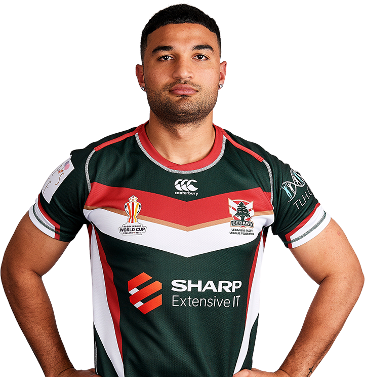 Official Rugby League World Cup profile of Elie El-Zakham for Lebanon ...