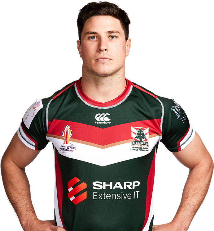 Michell Moses Official Rugby League World Cup profile of Mitchell Moses for Lebanon ...
