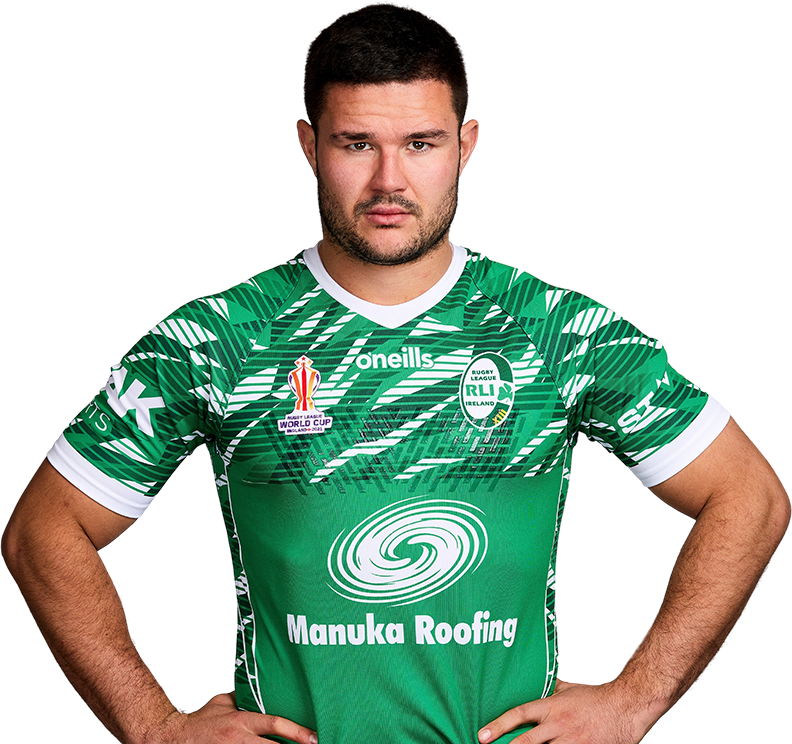 Official Rugby League World Cup profile of James Bentley for Ireland ...