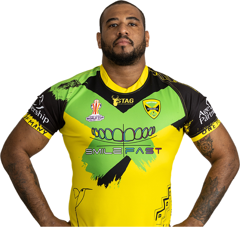 Official Rugby League World Cup profile of Ross Peltier for Jamaica ...