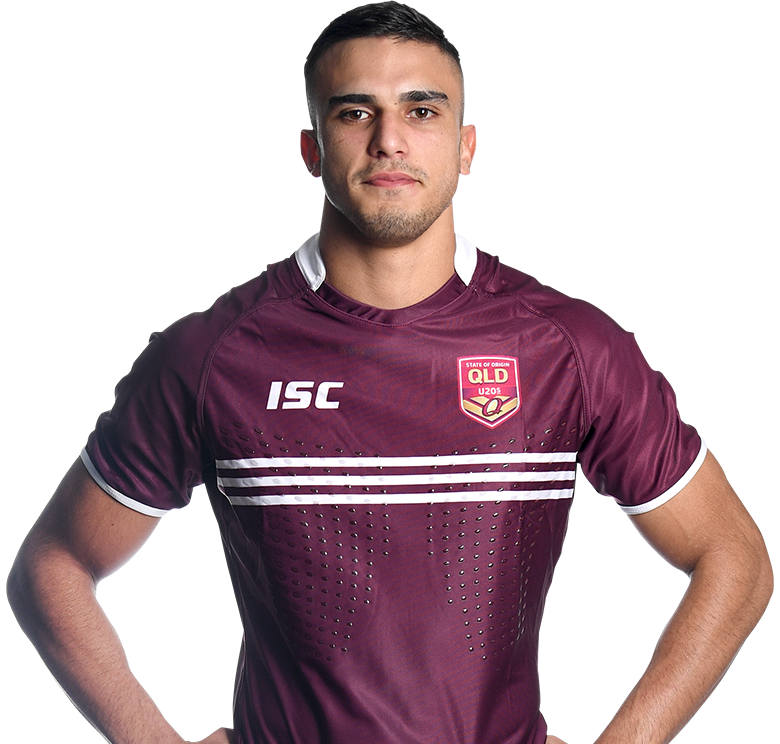 Official State of Origin U20s profile of Elijah Anderson for Queensland ...