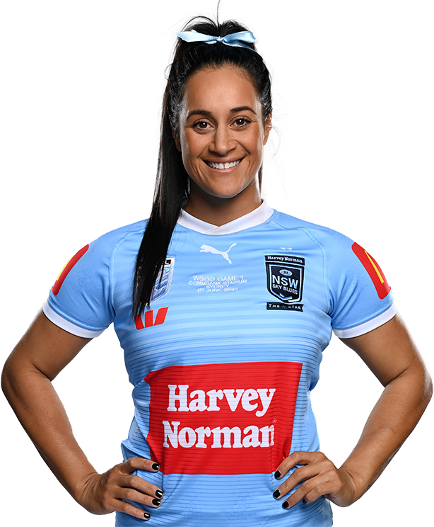 Official Ampol Women’s State of Origin profile of Yasmin Clydsdale for ...