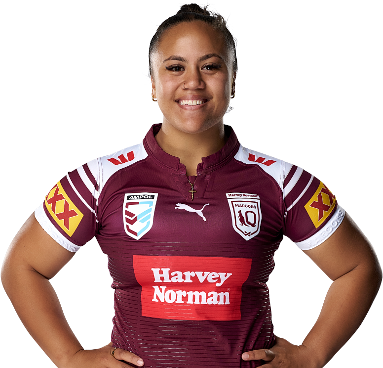 Destiny Rangel Official Ampol Women’s State of Origin profile of Destiny Brill for ...