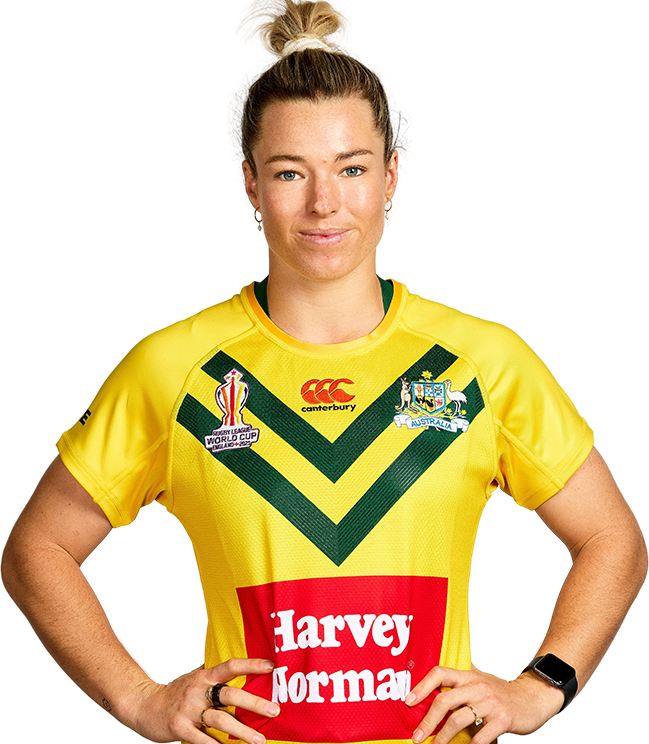 Emma Rugby Official Women's Rugby League World Cup profile of Emma Tonegato for ...