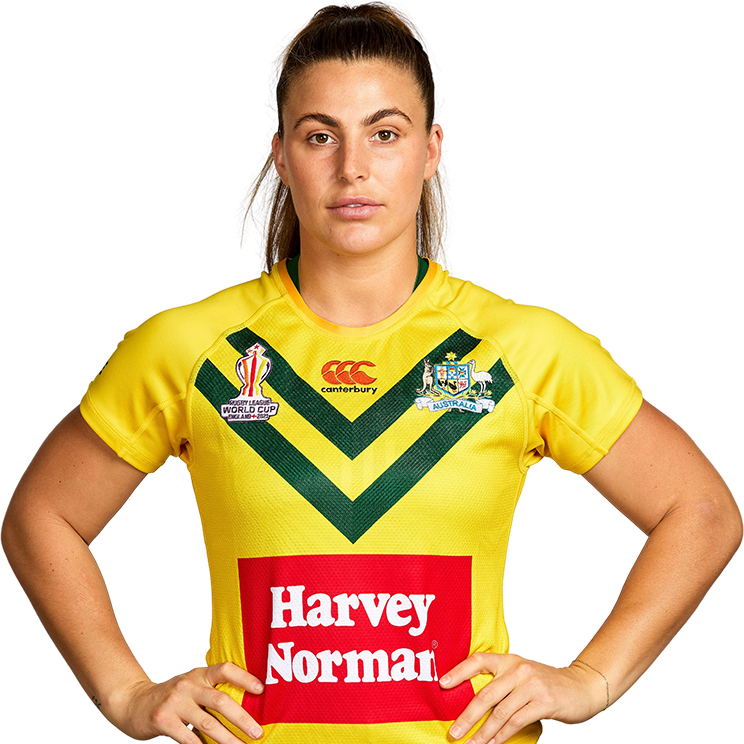 Official Women's Rugby League World Cup profile of Jessica Sergis for ...