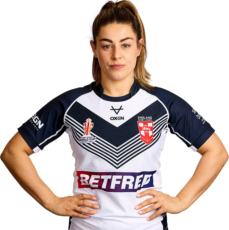 Official Women's Rugby League World Cup profile of Emily Rudge for ...