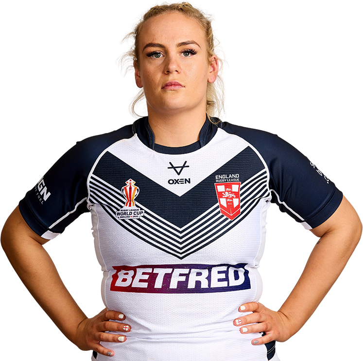 Gracefield Rugby Rngland Official Women's Rugby League World Cup profile of Grace Field for ...