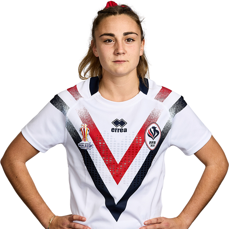Official Women's Rugby League World Cup profile of Anaelle Meunier for ...