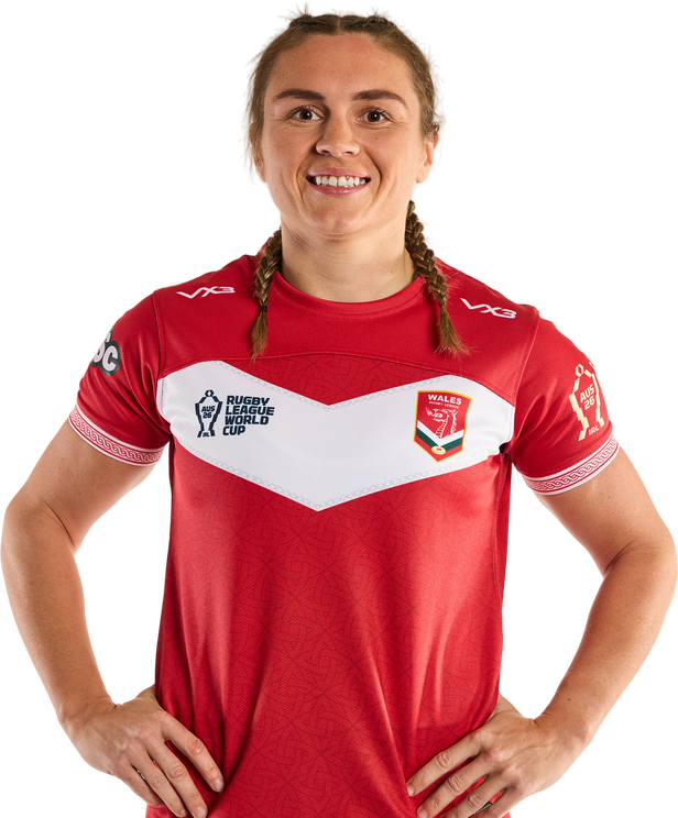 Woman Rugby Drawing Official Women's Rugby League World Cup profile of Hannah Bluck for ...