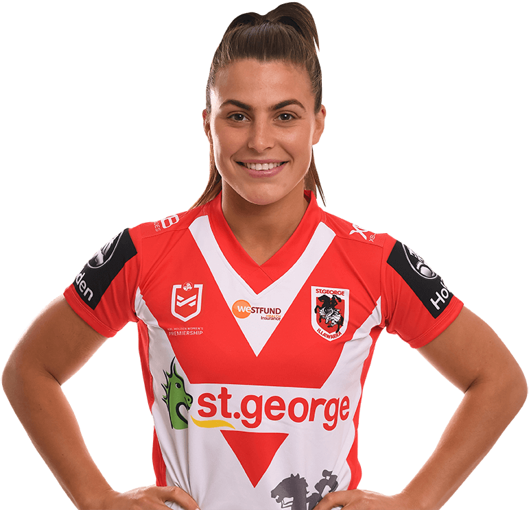 Official NRL Womens Nines profile of Jessica Sergis for St. George ...